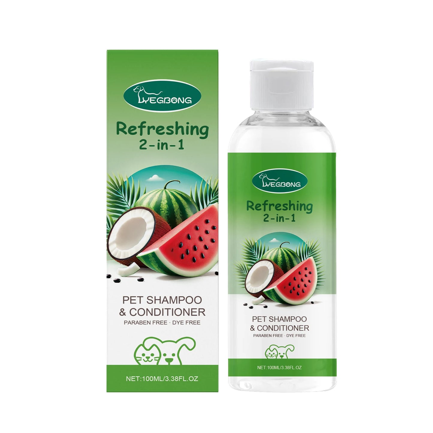 Yegbong Pet Shampoo And Body Wash For Dogs And Cats