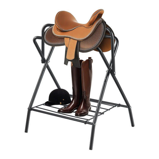 Guangdong Folding Saddle Rack Freestanding Saddle Stand