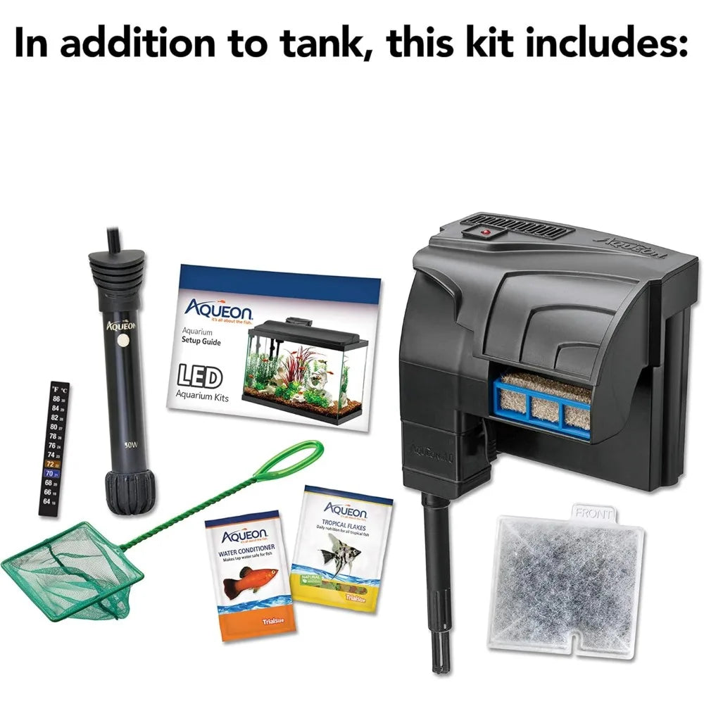 TIFICY LED Aquarium Starter Kit With Lighting System
