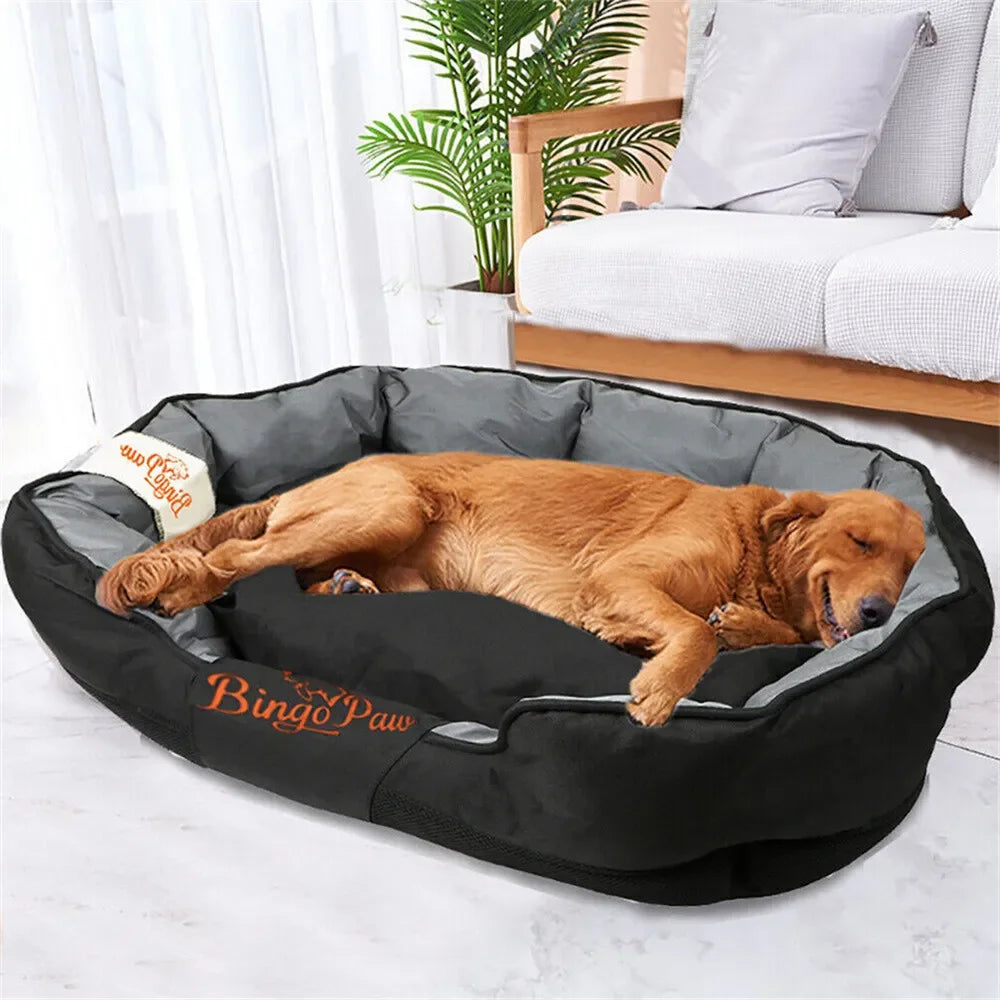 BINGOPAWCN All Season Calming Dog Bed With Removable Cover