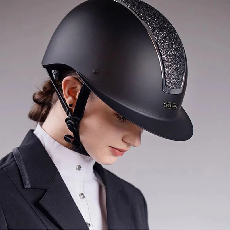 Baslong Equestrian Helmet Breathable Adjustable Riding Safety Gear