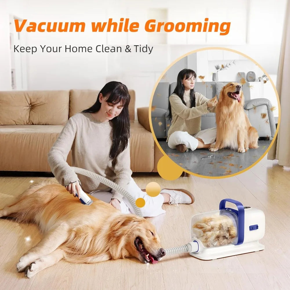 Hign Concerned All In One Pet Grooming Vacuum For Dogs Cats