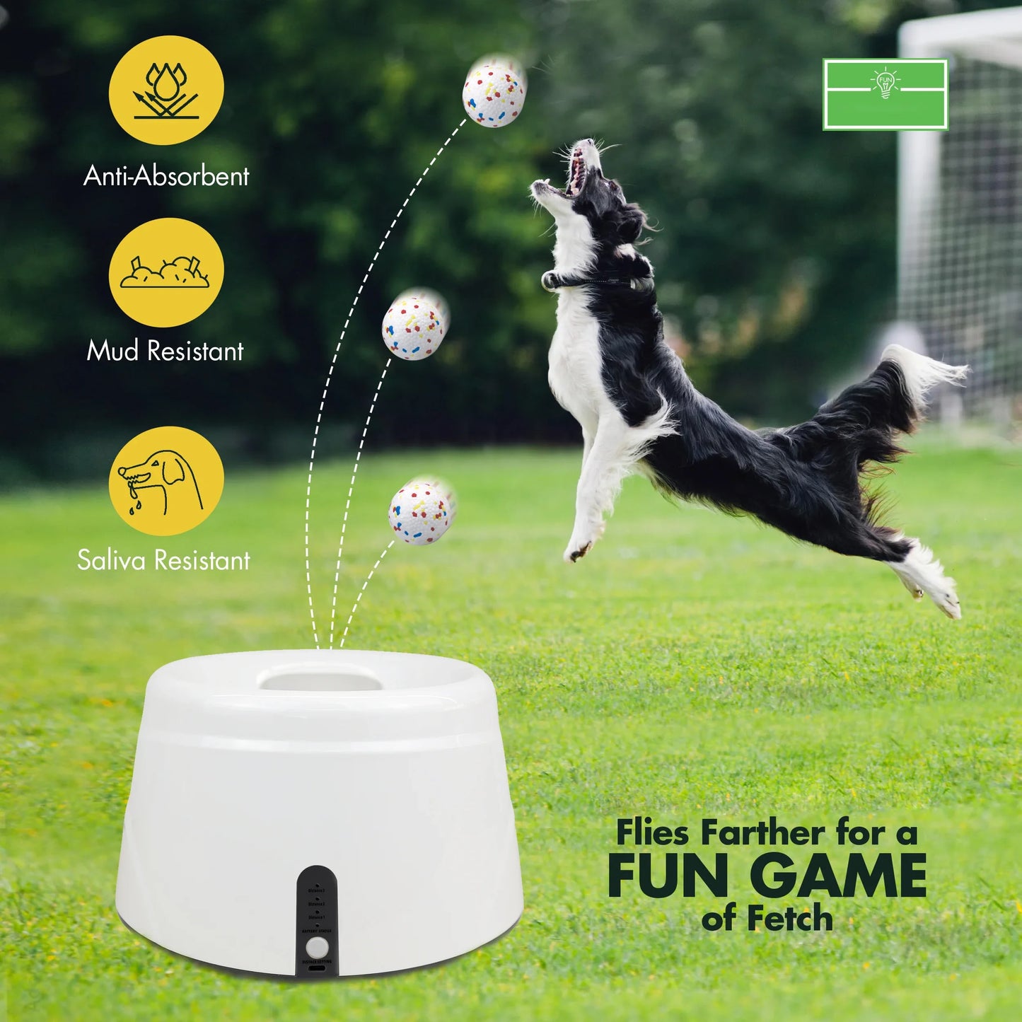 MeowMeowsChoice Automatic Ball Launcher Small Medium Dogs