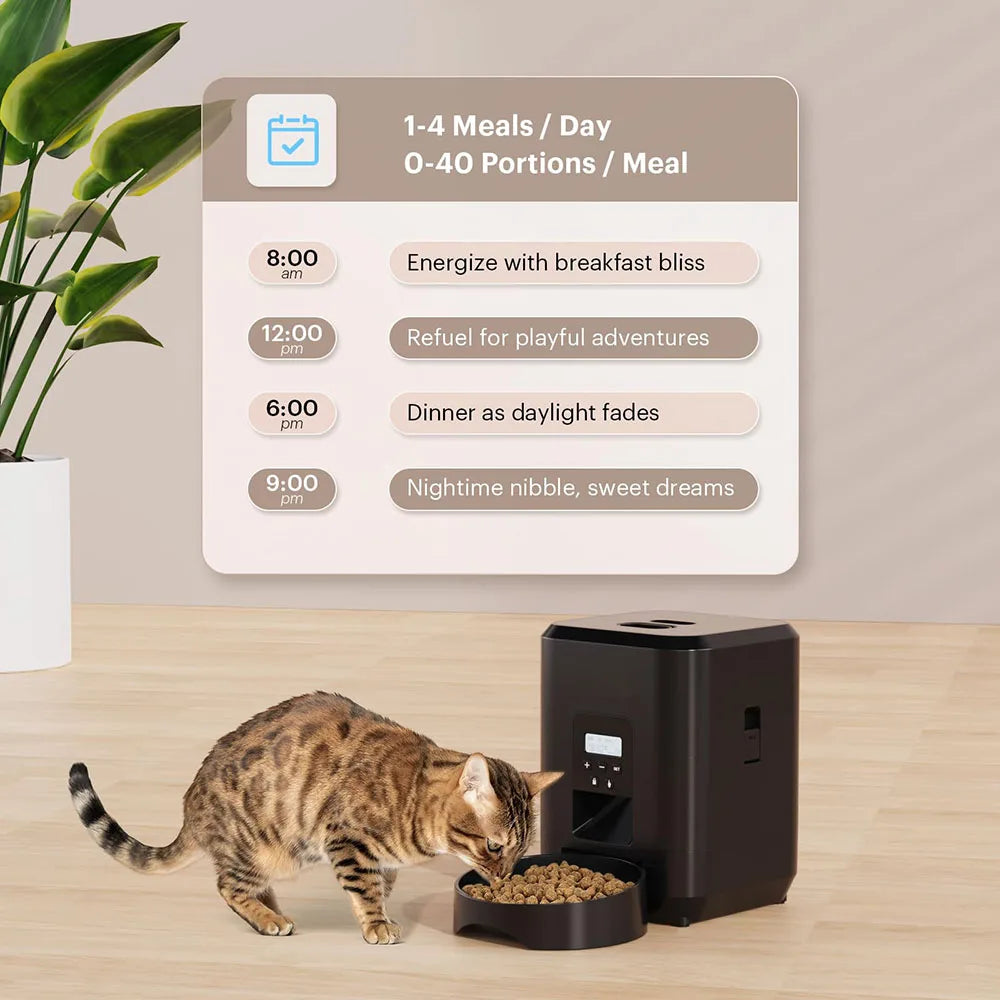 ZYfeeder Smart Pet Feeder Automatic Cat and Dog Food Dispenser