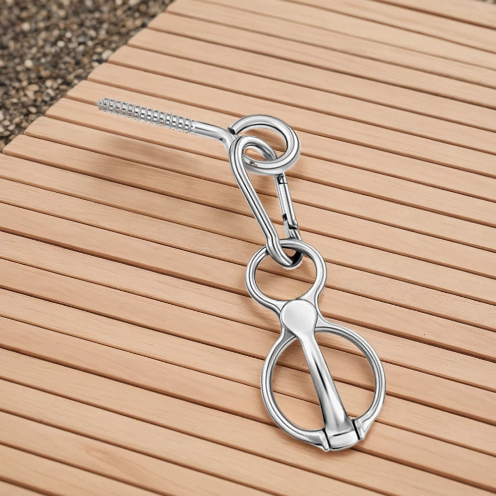 Hign Concerned Heavy Duty Horse Tie Ring Stainless Steel