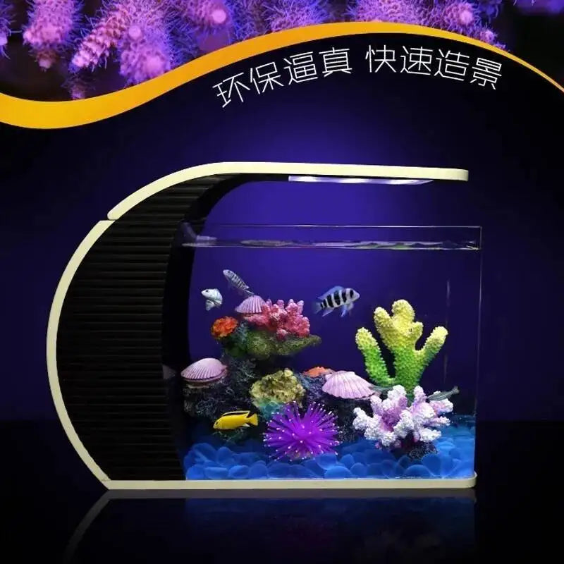 Hign-concerned Simulated Coral Aquarium Decoration Resin Landscape