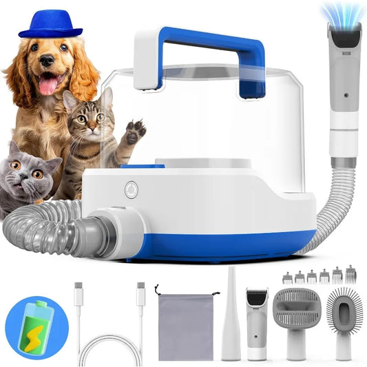 Almas Pet Supplies Cordless Dog Grooming Kit With 4000mAh