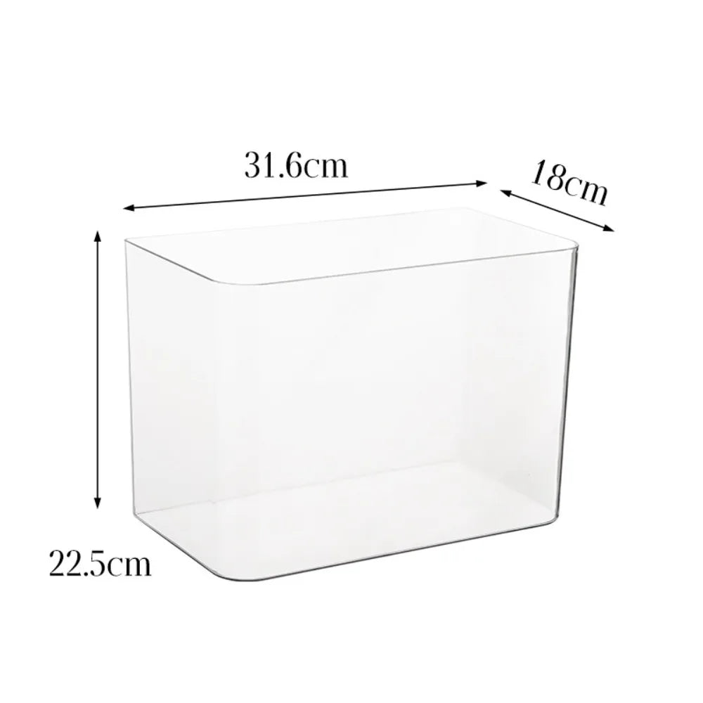 Hign-Concerned Pet ABS Transparent Aquarium With Lid Tank