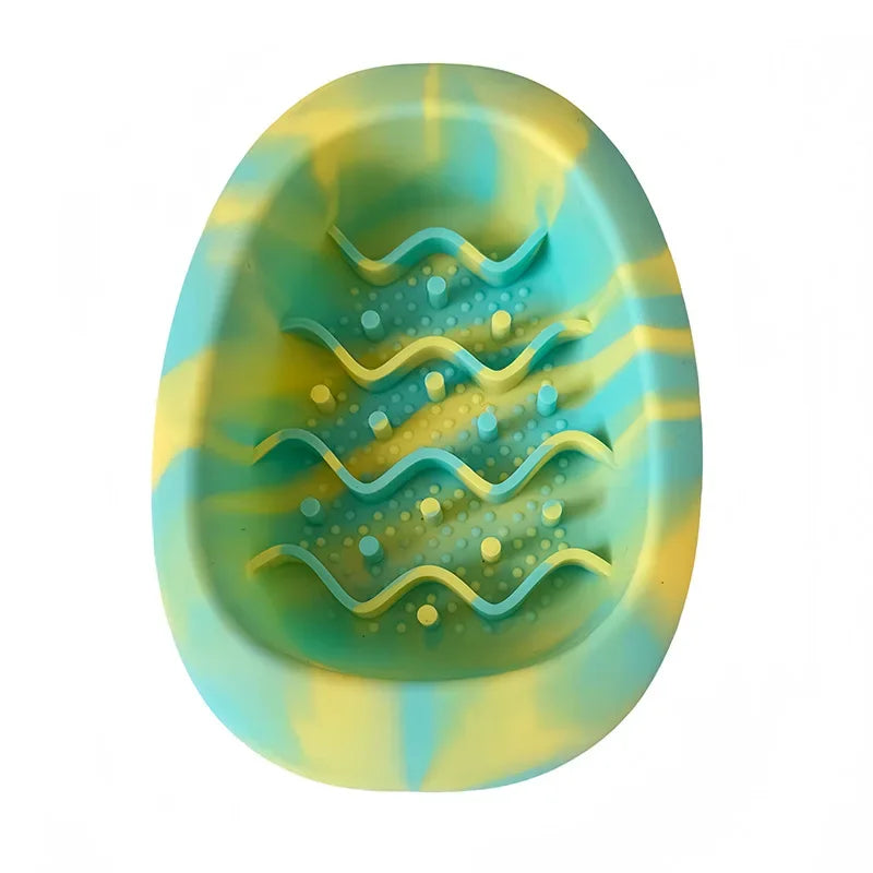 Anti Overturning Slow Eating Silicone Bowl For Cats And Dogs