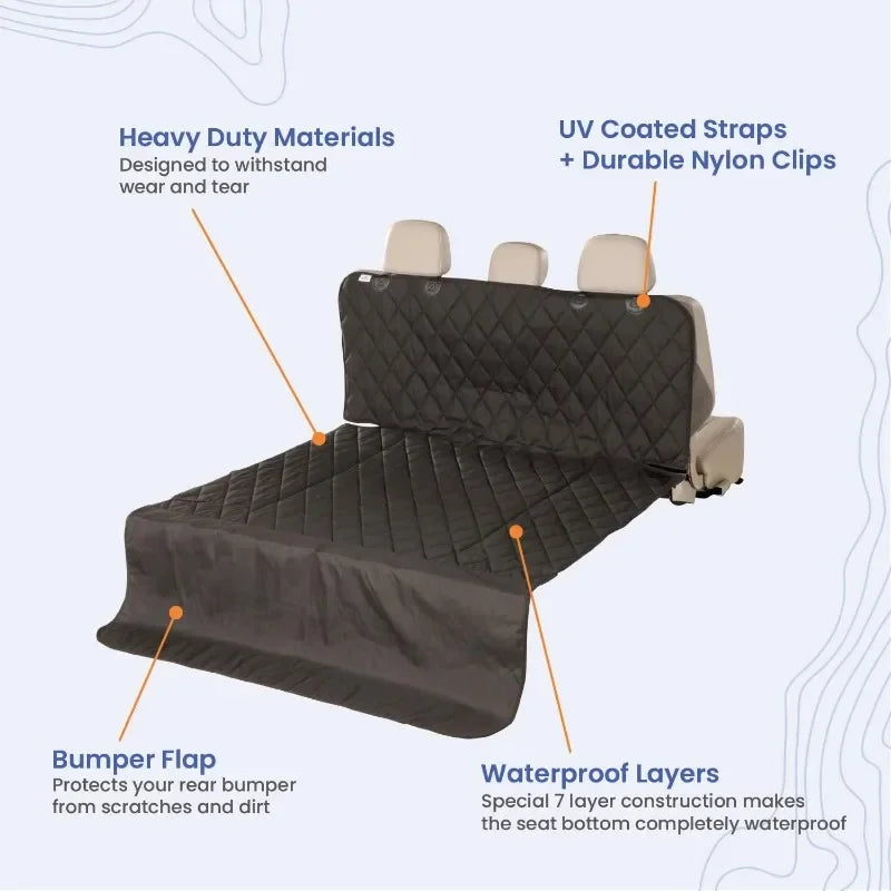 Alma's Pet Supplies SUV Cargo Liner For Dogs Waterproof
