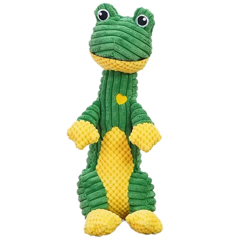 Hign-concerned Squeaky Dog Toys Lion Dino Plush For Dogs