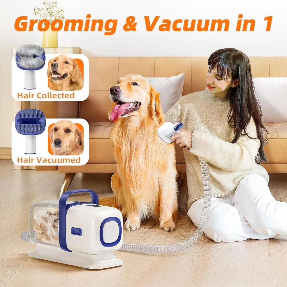 Hign Concerned All In One Pet Grooming Vacuum For Dogs Cats